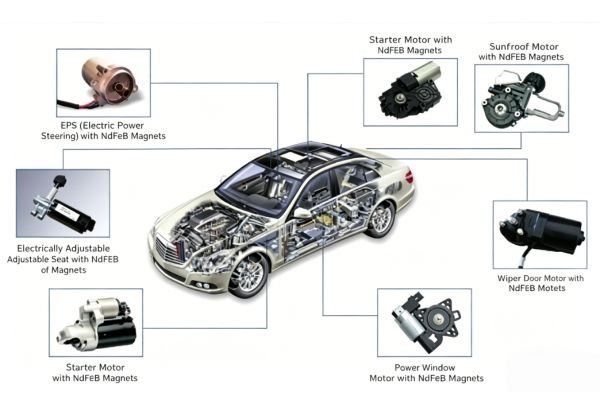 How Neodymium Magnets Are Used in the Automotive Industry