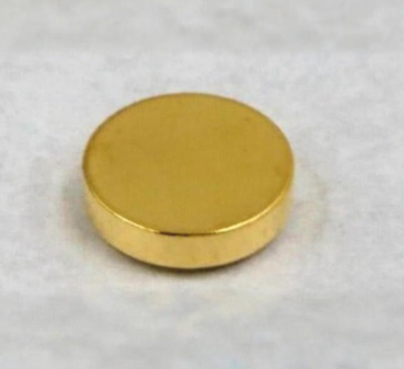 Neodymium Rare Earth Gold Plated Disc Magnet N52 Neodymium Rare Earth Gold Plated Disc Magnet N52