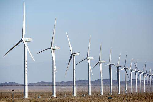 wind turbines