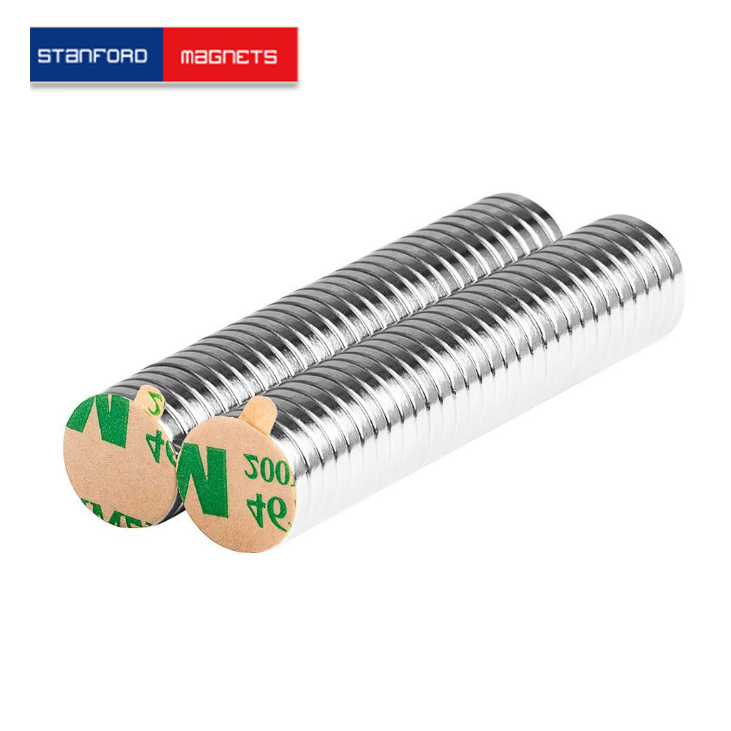 19MM Round Magnets Rubber Based Magnets Adhesive Magnets 1/32