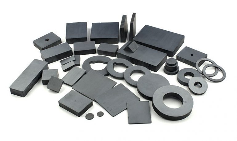 Hard Ferrite Magnets 300 Pieces Strong 10x3 MM 