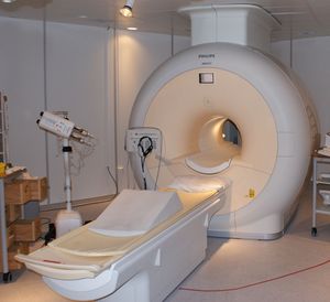 A modern MRI Scanner (Source: Wikimedia Commons)