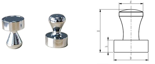 Magnetic Pushpins with Metal Shells Specification