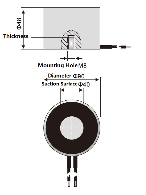 Permanent Electromagnet XDA-82/45D