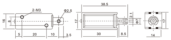 Permanent Electromagnet XDA-0730