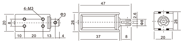 Permanent Electromagnet XDA-0837