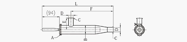 Magnetic Liquid Trap with Clamp Connection Series 3