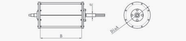 Half Magnetic Drum